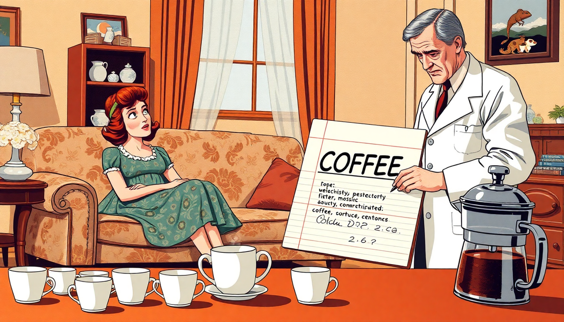 Prescription for Laughter: The Humorous Caffeine Lover's Cup from Buzjuk