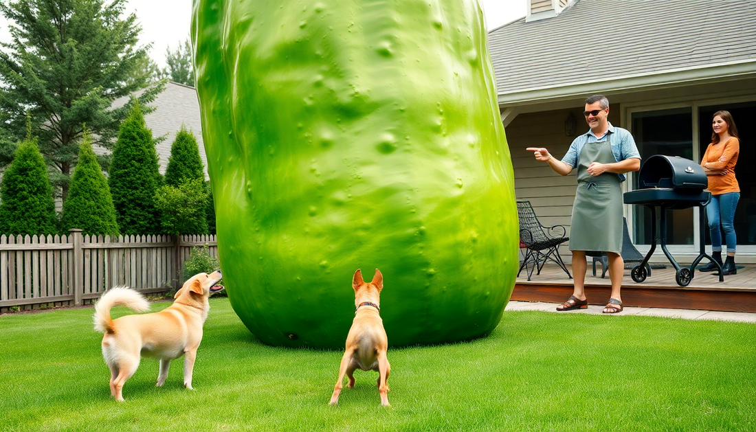 Unleash the Pickle Power: Discover the Hilarious World of Squeaky Pickle Dog Toys