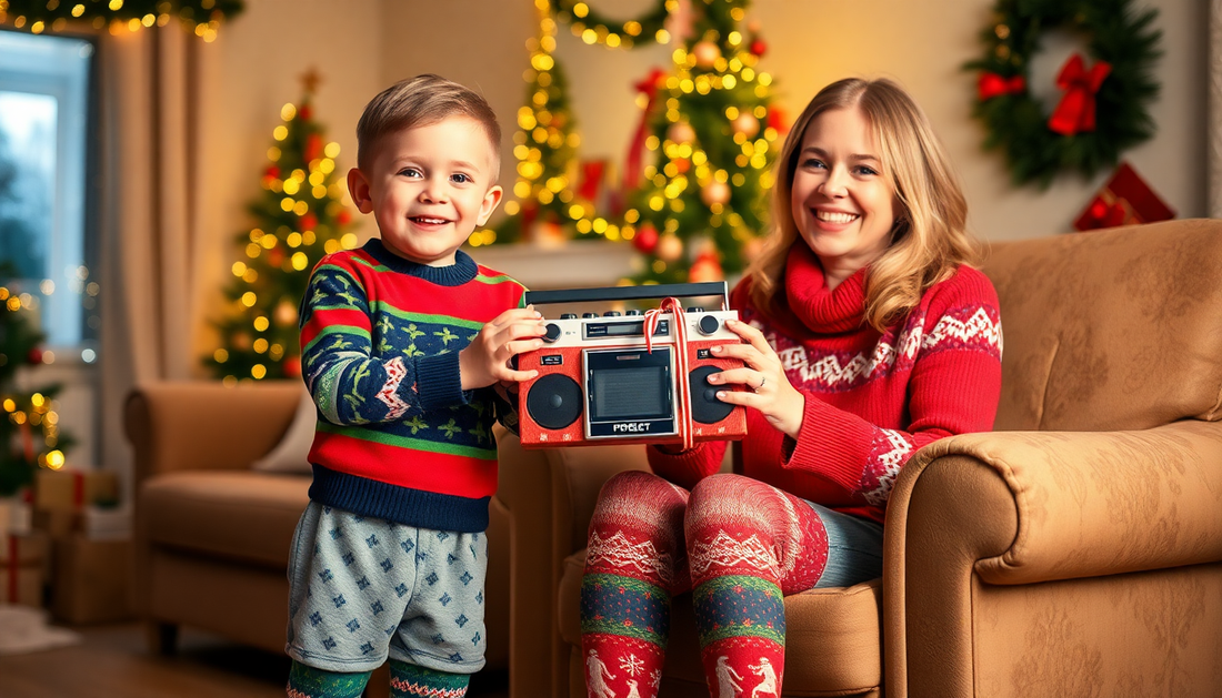 The Christmas Miracle of the Quirky Boombox Clutch