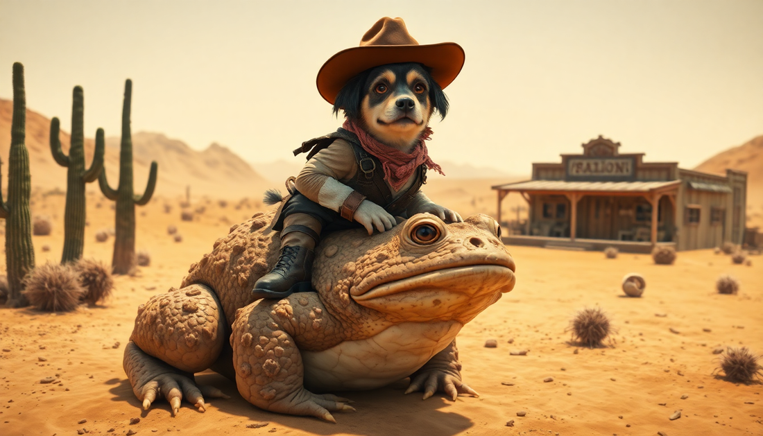 The Buzjuk Cowboy Dog's Wild Ride