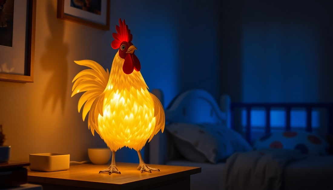 How My Rooster Became a Night Light