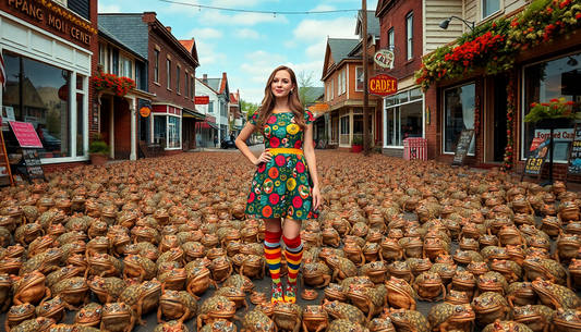 How a Woman's Quirky Socks Saved the Town of Buzjuk from a Toad Disaster