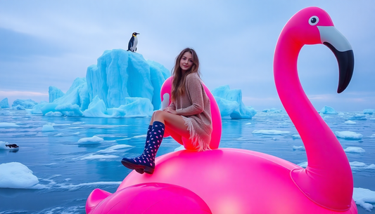 Polka Dots, Flamingos, and the Penguin of Buzjuk