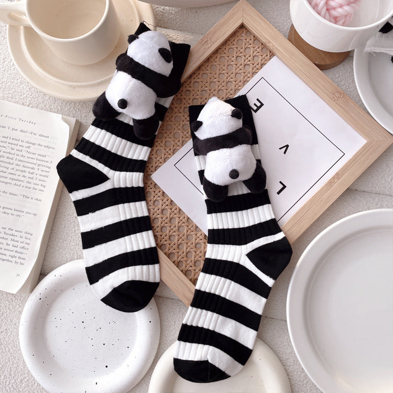 Whimsical Doll Delight Women's Cotton Socks

Step into a world of whimsy with our Whimsical Doll Delight Women's Cotton Socks! Crafted from pillow-soft cotton, these delightful socks cradle your feet in cozy bliss. Featuring an adorably quirky doll