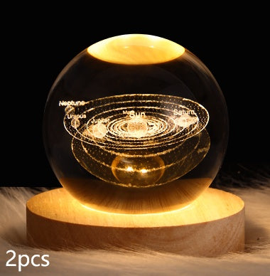 Starlit Fantasy Projector: Whimsical Crystal Ball Night Light for Dreamy Décor and Delightful Gift Giving