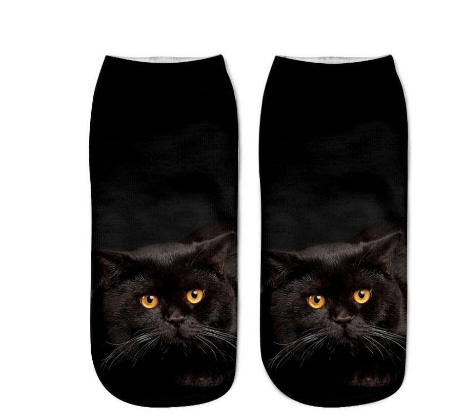 Purrfectly Playful Kitty Socks of Whimsy