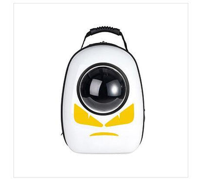 Galactic Paws Adventure Pack - Whimsical Astronaut-Inspired Pet Carrier for Stylish Cats and Dogs