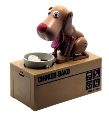 Whimsical Woof Savings Buddy: The Adorable Robotic Dog Piggy Bank for Playful Coin Collecting Adventures!