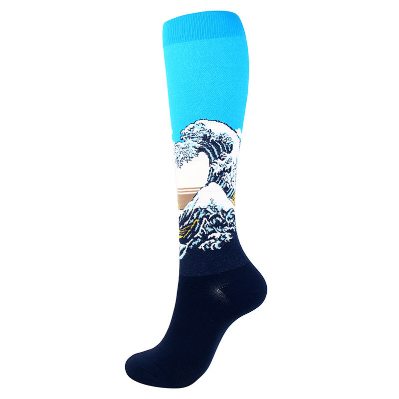 Masterpiece-Inspired Compression Socks for Artistic Athletes  

Step into a world of whimsical wonder with our Masterpiece-Inspired Compression Socks! 🎨 Transform ordinary workouts into extraordinary escapades with iconic artwork wrapping your feet in