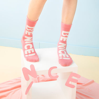 Playful Macaron-Inspired Couple Tube Socks for Women in Comfy Cotton  

Step into a whimsical wonderland with our Playful Macaron-Inspired Couple Tube Socks! Designed for fabulous ladies who adore cozy toes, these socks are a feast for your feet. Made