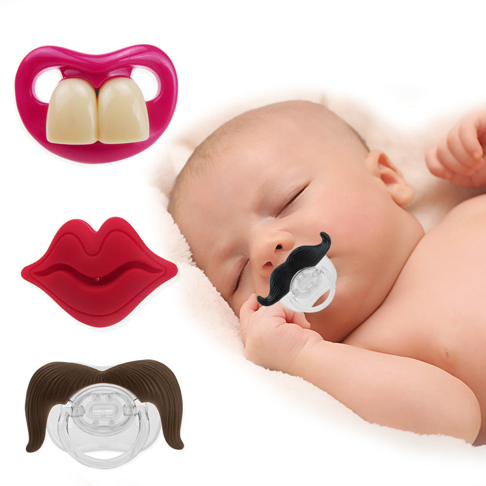 Whimsical Giggle Pacifier: The Adorably Quirky Soother for Your Little One!