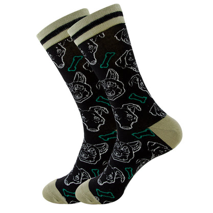 Galactic Gourmet Cotton Socks for All - Quirky Fruity Styles