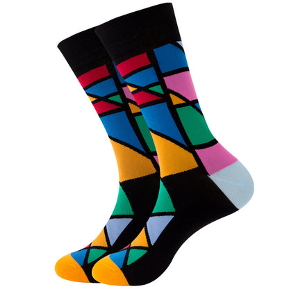 Galactic Gourmet Cotton Socks for All - Quirky Fruity Styles