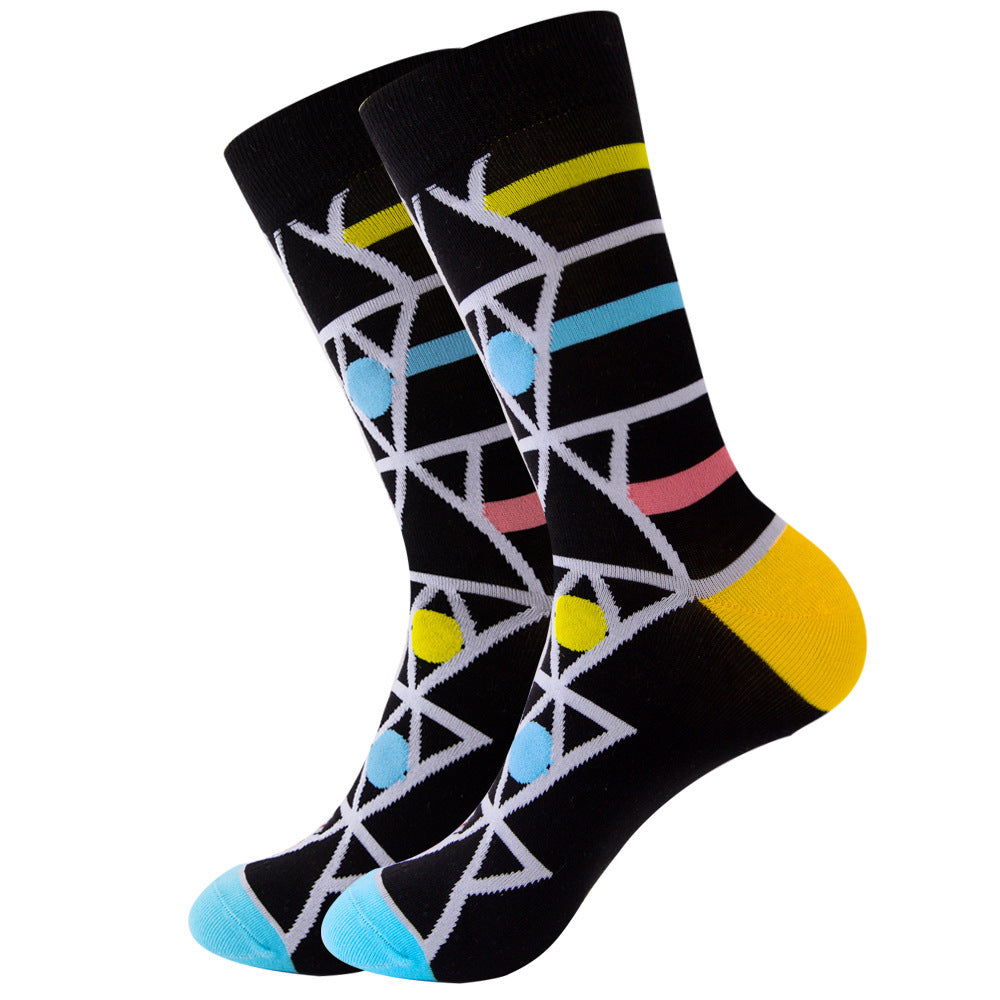 Galactic Gourmet Cotton Socks for All - Quirky Fruity Styles