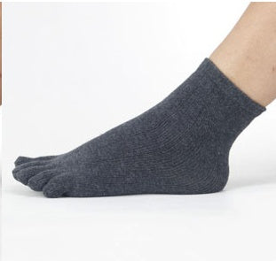 Fabulous Five Finger Fun Socks for Men  

Step into sock paradise with our Fabulous Five Finger Fun Socks for Men! These whimsical wonders cradle each toe in a plush embrace, battling blisters with every step. Made from a dreamy blend of 78% acrylic and