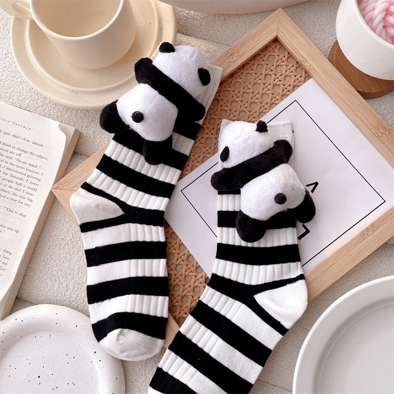 Whimsical Doll Delight Women's Cotton Socks

Step into a world of whimsy with our Whimsical Doll Delight Women's Cotton Socks! Crafted from pillow-soft cotton, these delightful socks cradle your feet in cozy bliss. Featuring an adorably quirky doll