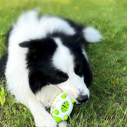 Interactive Phedgehog Chew Toy for Dogs & Cats - Molar Cleaning, Treat Dispenser, Durable Rubber Puppy Play Ball