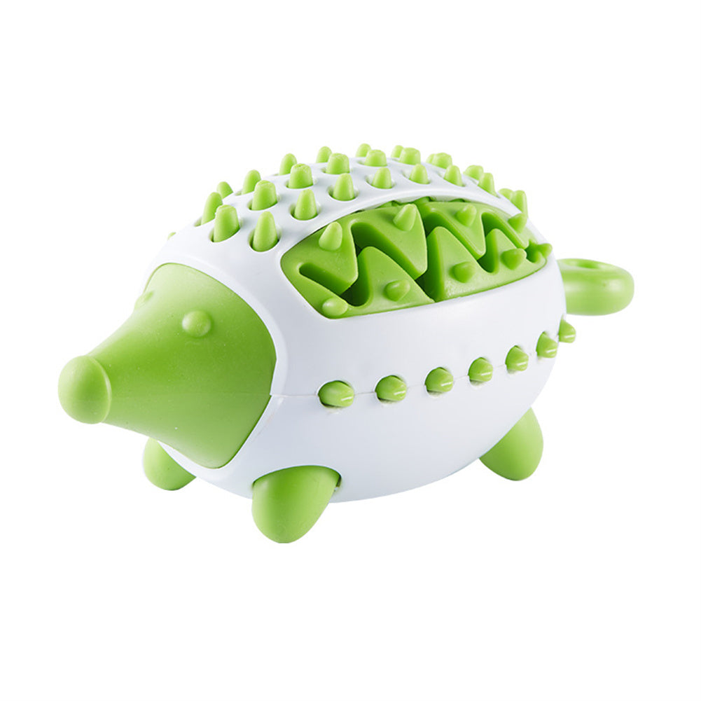 Interactive Phedgehog Chew Toy for Dogs & Cats - Molar Cleaning, Treat Dispenser, Durable Rubber Puppy Play Ball