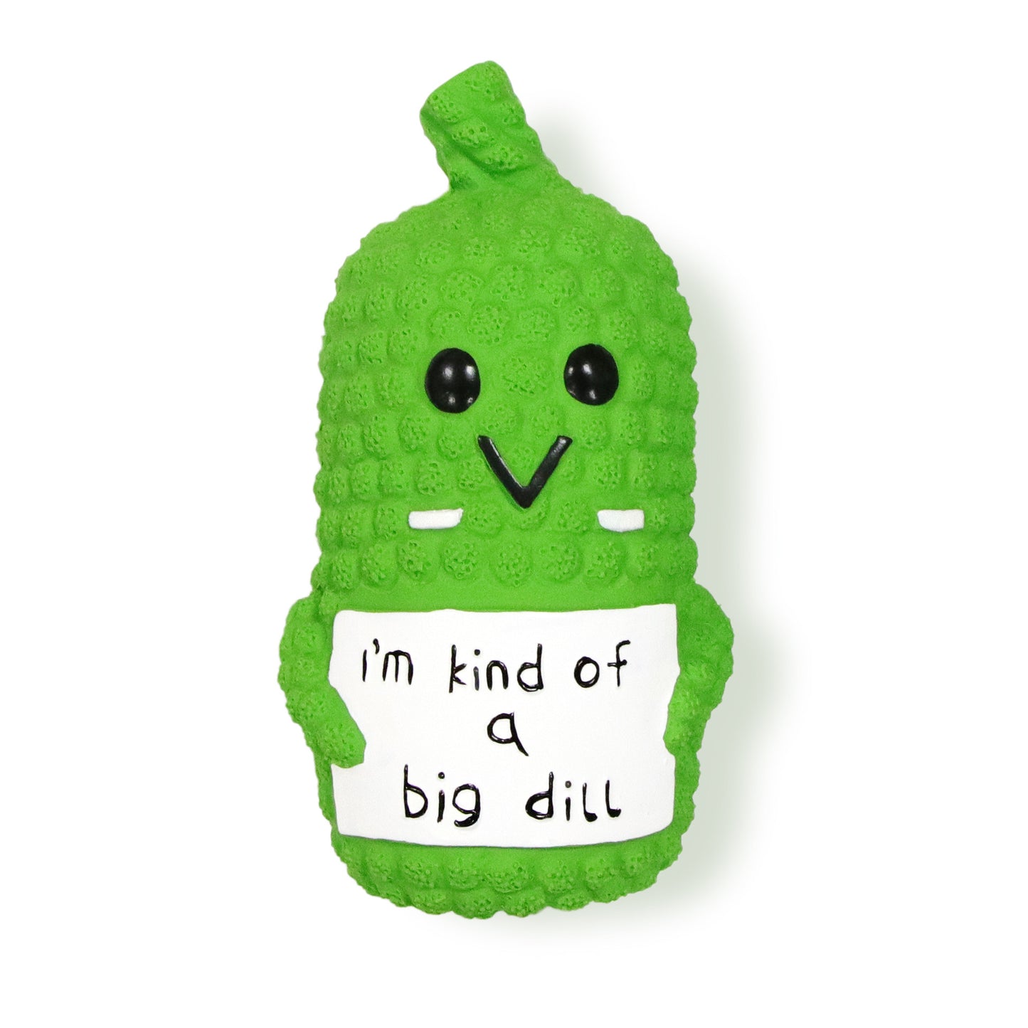 Squeaky Pickle Delight: Whimsical Chew Toy for Playful Pups! 

Transform your dog's playtime into a delightful experience with our Squeaky Pickle Delight! This quirky chew toy, shaped like a bright green pickle, is designed to spark joy and curiosity in