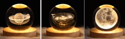 Starlit Fantasy Projector: Whimsical Crystal Ball Night Light for Dreamy Décor and Delightful Gift Giving