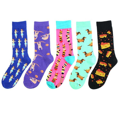 Whimsical Cartoon Cotton Socks for Men

Step into a world of whimsy with our Whimsical Cartoon Cotton Socks for Men! Crafted from ultra-soft combed cotton, these socks feel like a cozy hug for your feet. Featuring delightful cartoon characters, they’re