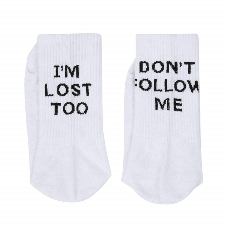 Alphabet Adventure Cotton Socks - Whimsical Comfort for Happy Feet