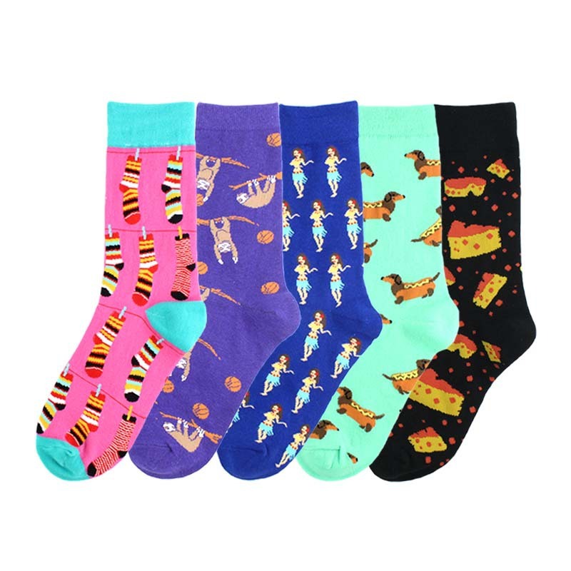 Whimsical Cartoon Cotton Socks for Men

Step into a world of whimsy with our Whimsical Cartoon Cotton Socks for Men! Crafted from ultra-soft combed cotton, these socks feel like a cozy hug for your feet. Featuring delightful cartoon characters, they’re