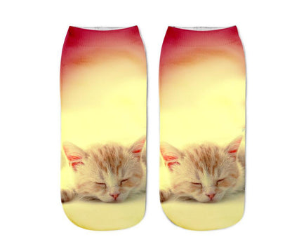 Purrfectly Playful Kitty Socks of Whimsy