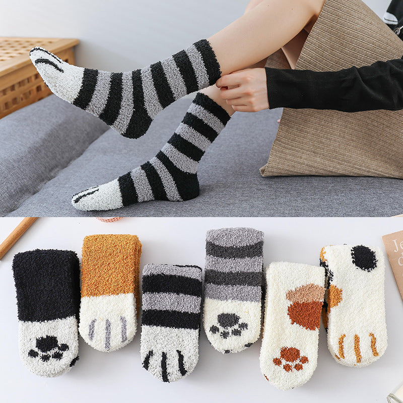 Whimsical Indoor Cotton Sock Delight  

Step into a world of sock-tastic wonder with our Whimsical Indoor Cotton Sock Delight! Envelop your feet in cotton clouds while flaunting fabulous patterns like Polka Dot Party and Striped Shenanigans. These cozy