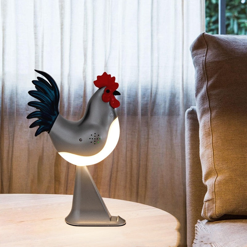 Whimsical Rooster Radiance: Touch-Activated Color-Changing Night Light with Soothing Sounds - Rechargeable Dimmable Delight for Enchanting Home Decor

Illuminate your space with a dash of delightful whimsy! Meet the Whimsical Rooster Radiance, the