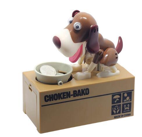 Whimsical Woof Savings Buddy: The Adorable Robotic Dog Piggy Bank for Playful Coin Collecting Adventures!