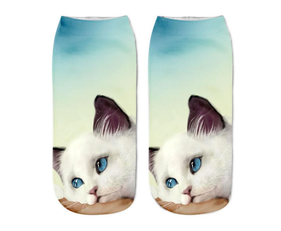 Purrfectly Playful Kitty Socks of Whimsy