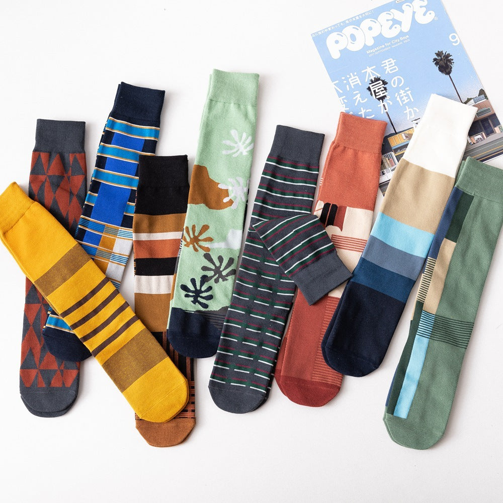 Whimsical Asymmetrical Cartoon Pile Socks for Cozy Adventures  

Step into a realm of cozy quirkiness with our Whimsical Asymmetrical Cartoon Pile Socks! These delightful foot-huggers are crafted from 100% cotton, wrapping your toes in a joyous embrace.