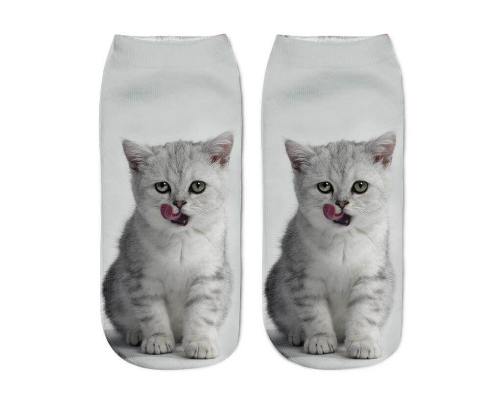 Purrfectly Playful Kitty Socks of Whimsy