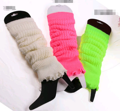 Cozy Wool Jacquard Winter Leg Covers for Women