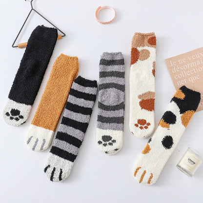 Whimsical Indoor Cotton Sock Delight  

Step into a world of sock-tastic wonder with our Whimsical Indoor Cotton Sock Delight! Envelop your feet in cotton clouds while flaunting fabulous patterns like Polka Dot Party and Striped Shenanigans. These cozy