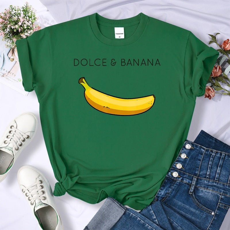 Whimsical Anime Banana Bliss Graphic Tees for the Fun-Loving Fashionista!