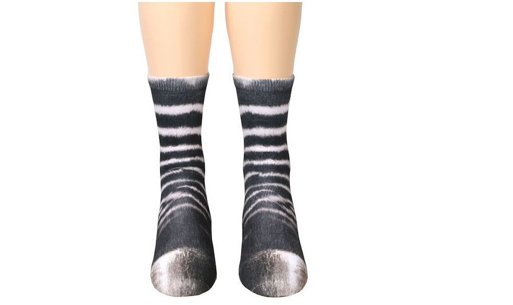 Paw-sitively Adorable 3D Cat Claw Socks - Unisex Cozy Animal Fun!