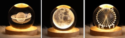 Starlit Fantasy Projector: Whimsical Crystal Ball Night Light for Dreamy Décor and Delightful Gift Giving