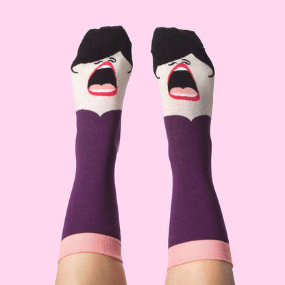 Whimsical Wonderland Jacquard Sock Collection