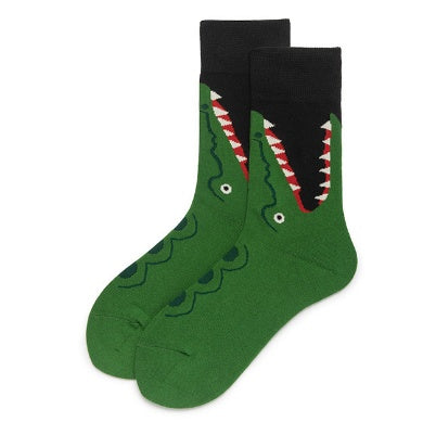 Crocodile Capers Cotton Athletic Tube Socks  

Dive into a world of playful athleticism with our Crocodile Capers Cotton Athletic Tube Socks! These charming socks feature a whimsical crocodile design that’s ready to add a splash of fun to every workout.