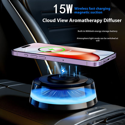 Cloudscape Aromatherapy Diffuser and Humidifier for Vehicles