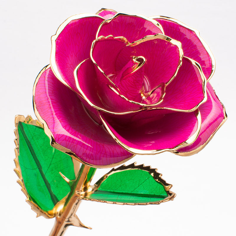 Radiant Romance: Dazzling 24K Gold-Plated Rose in a Charming Gift Box – Perfect for Celebrating Life’s Sweet Moments!