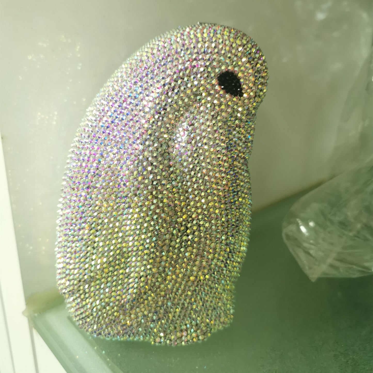 Whimsical Sparkle Penguin Party Clutch: A Playful Gem for Your Essentials!