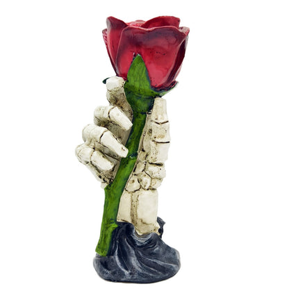 Charming Handheld Rose Candleholder - Whimsical Floral Delight for Lovey-Dovey Decor!