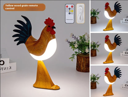 Whimsical Rooster Radiance: Touch-Activated Color-Changing Night Light with Soothing Sounds - Rechargeable Dimmable Delight for Enchanting Home Decor

Illuminate your space with a dash of delightful whimsy! Meet the Whimsical Rooster Radiance, the