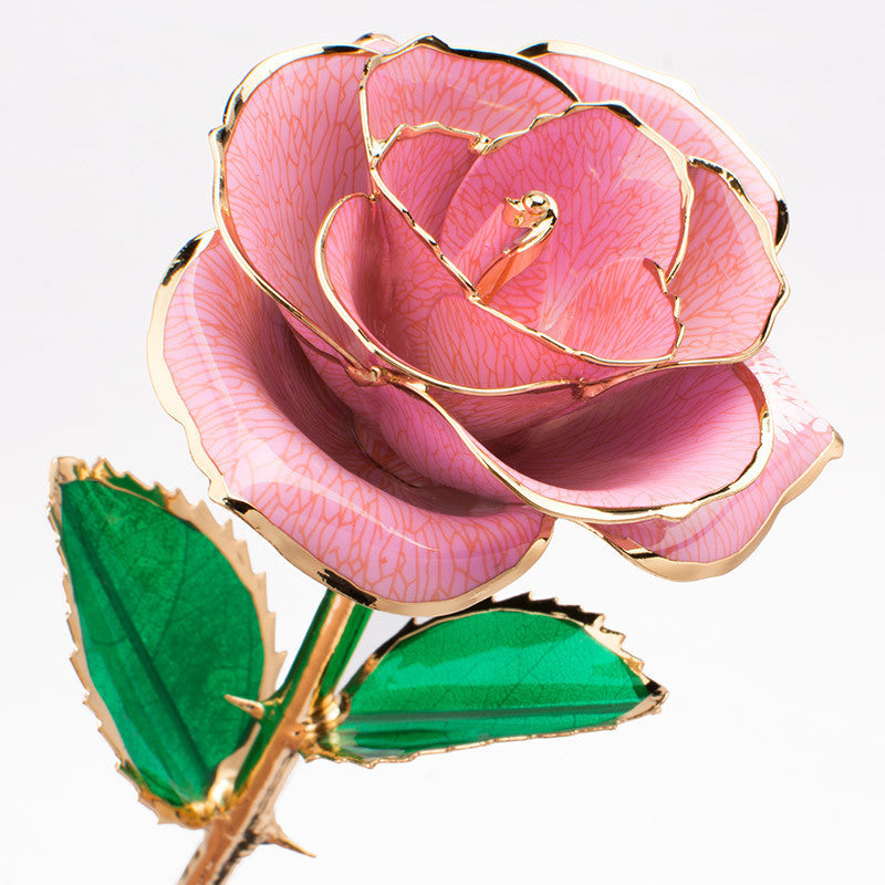 Radiant Romance: Dazzling 24K Gold-Plated Rose in a Charming Gift Box – Perfect for Celebrating Life’s Sweet Moments!