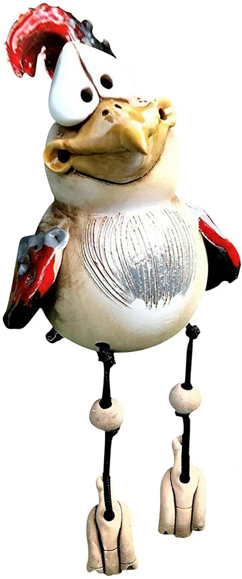 Whimsical Waddle: Hilariously Charming Chicken Resin Decor