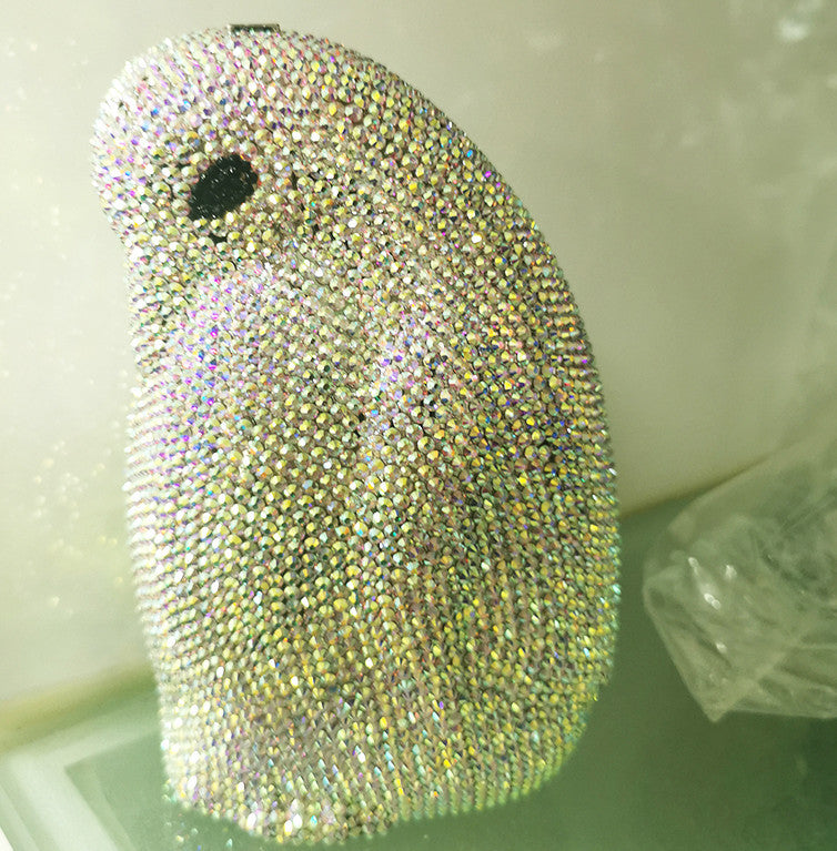 Whimsical Sparkle Penguin Party Clutch: A Playful Gem for Your Essentials!