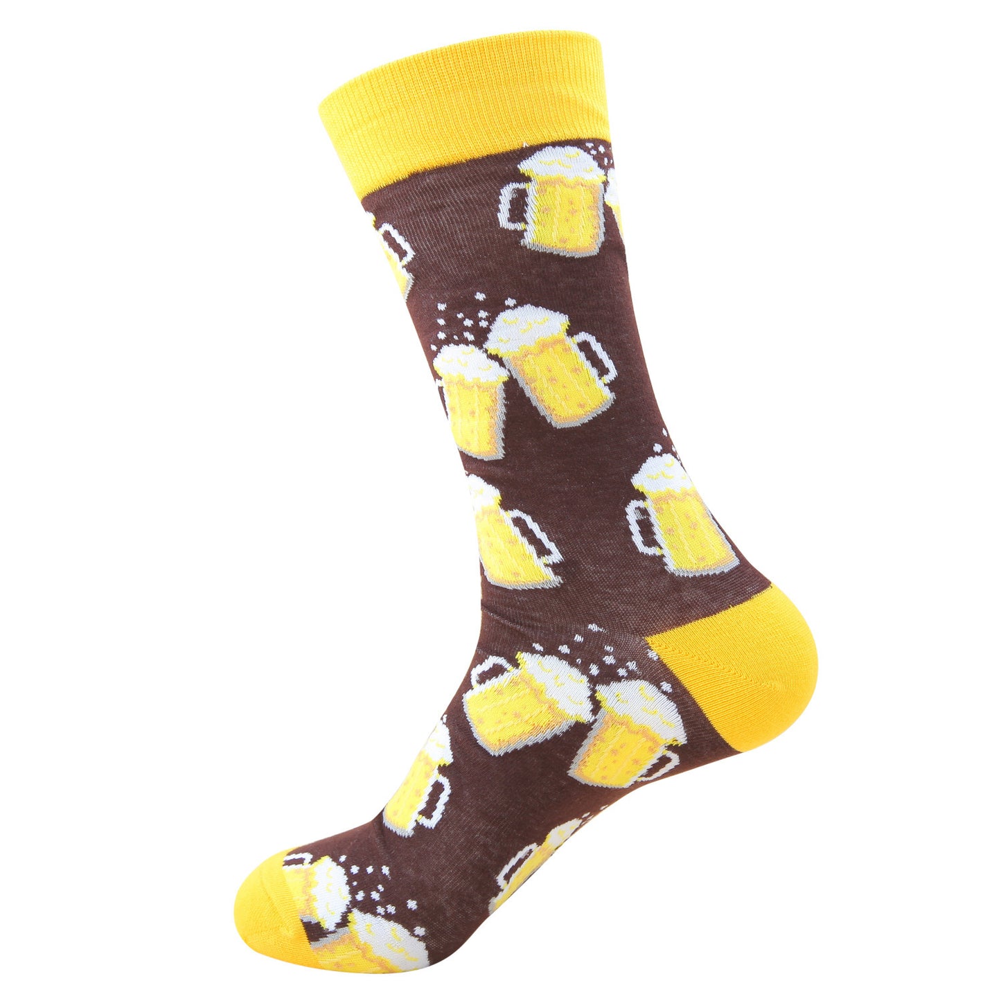 Galactic Gourmet Cotton Socks for All - Quirky Fruity Styles